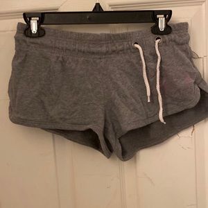 Hollister athletic shorts. Medium/grey.